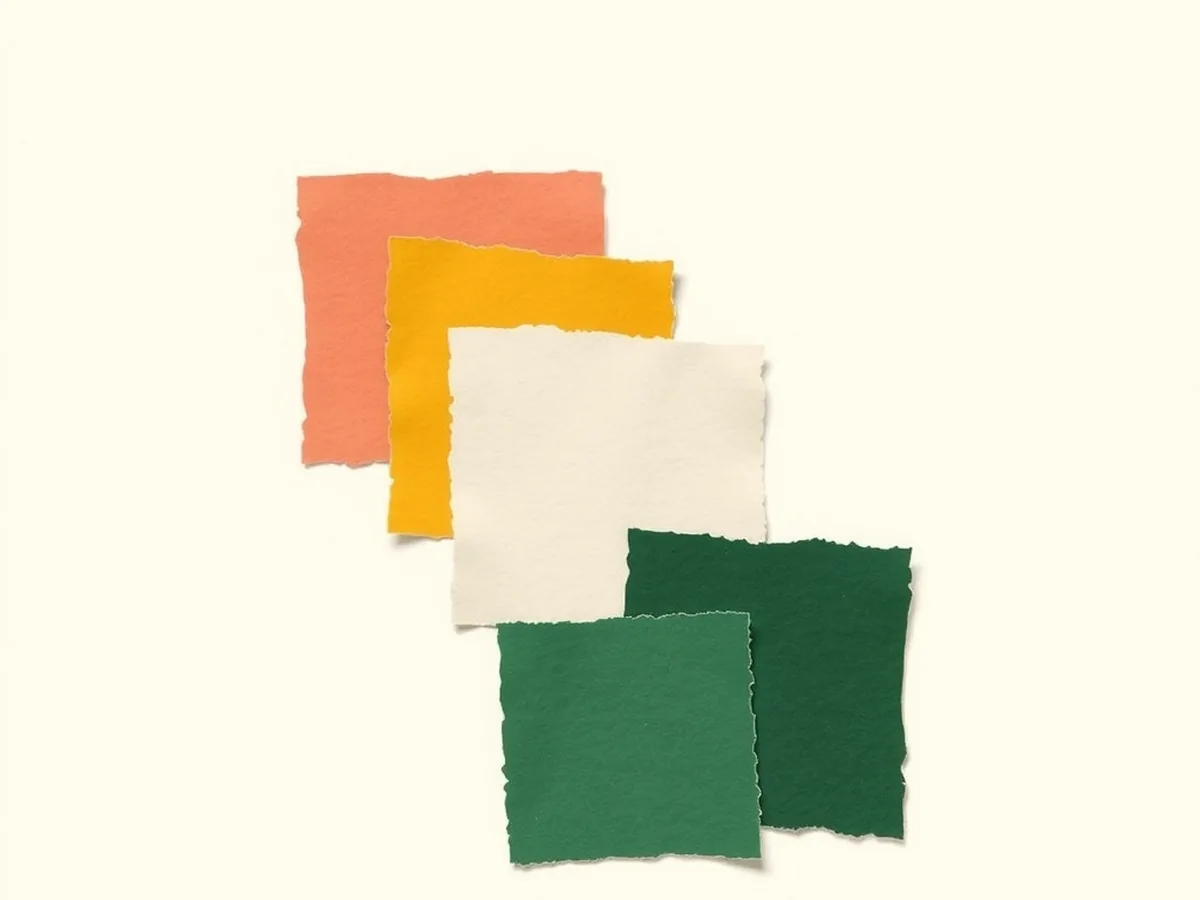 Four colored torn-paper cards stepping down in sequence, representing the four-step AI interrogation routine for analyzing a primary source