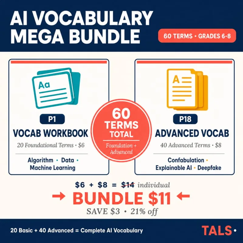 AI Vocabulary Mega Bundle cover