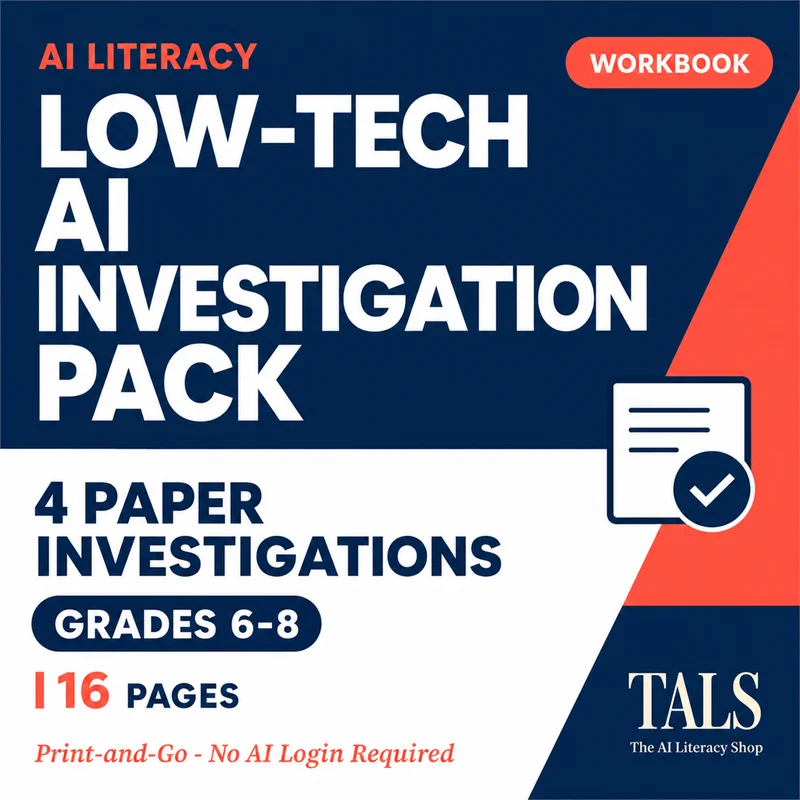 Low-Tech AI Investigation Pack cover