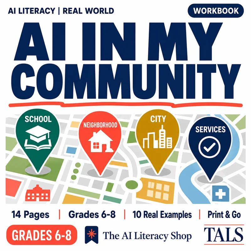 AI in My Community Workbook cover