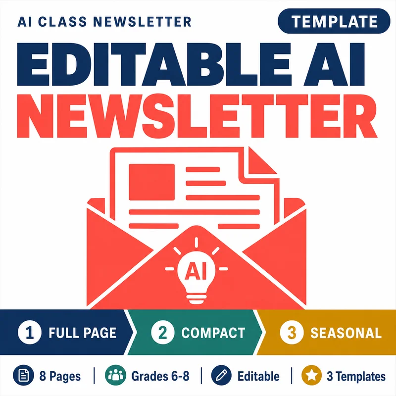 AI Newsletter Template cover