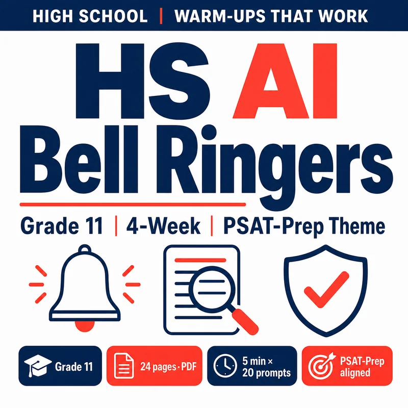 HS AI Bell Ringers cover