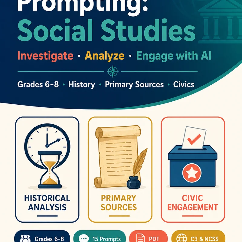 AI Differentiation Prompts for Teachers cover