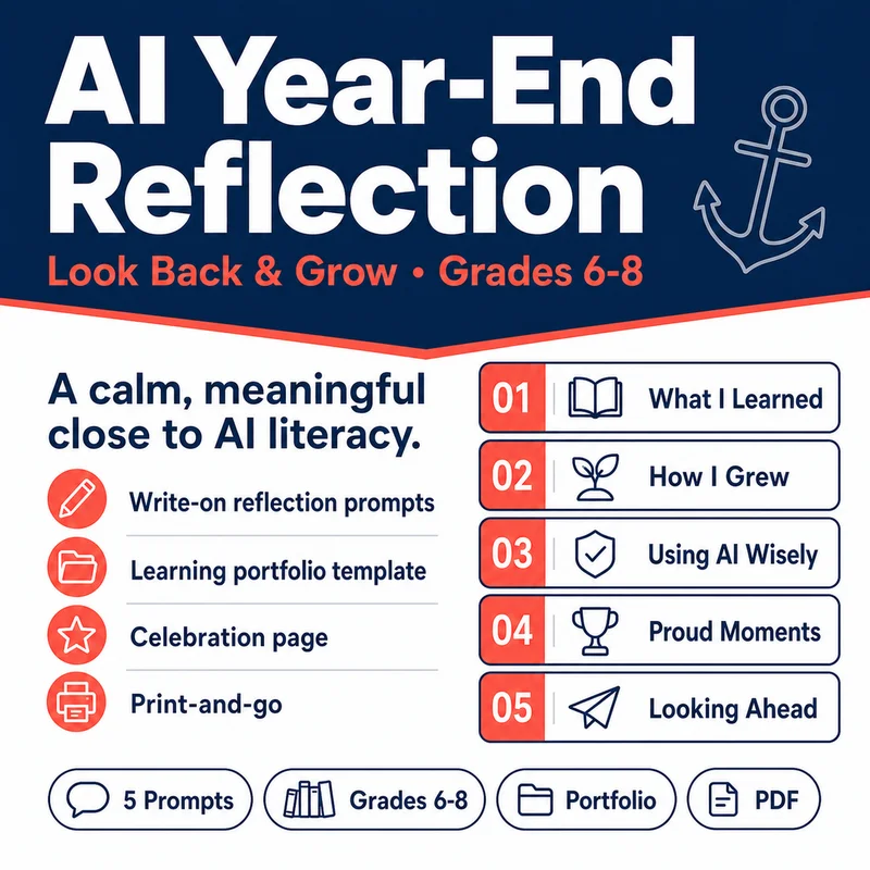 AI Year-End Reflection Pack cover