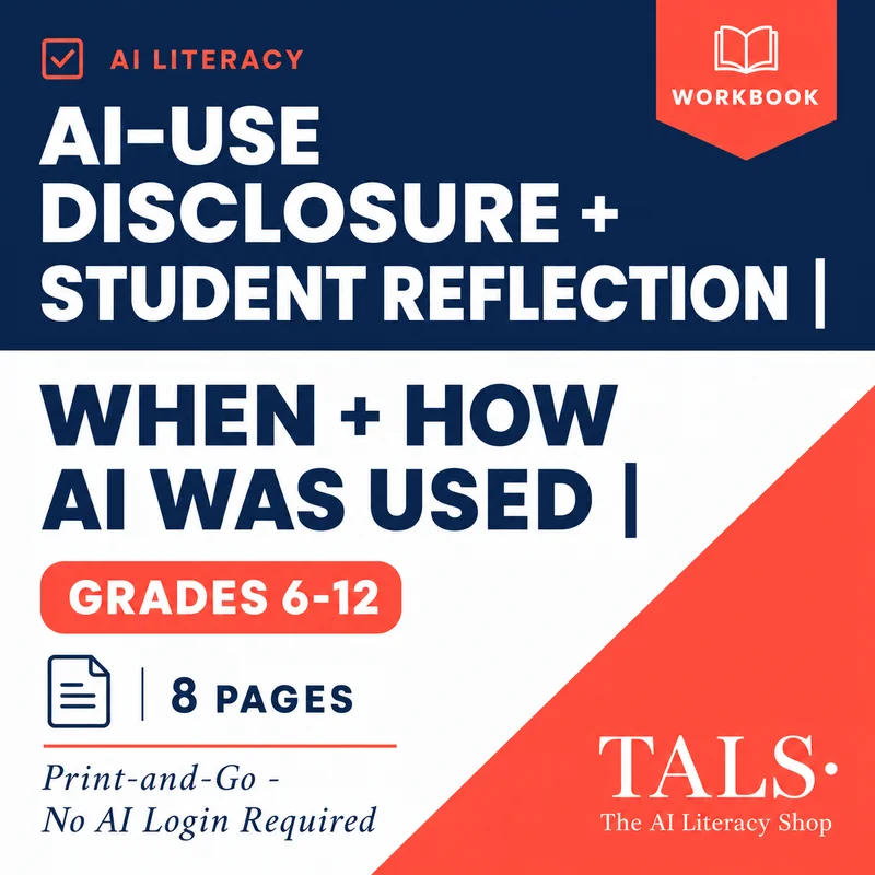 AI-Use Disclosure + Student Reflection cover