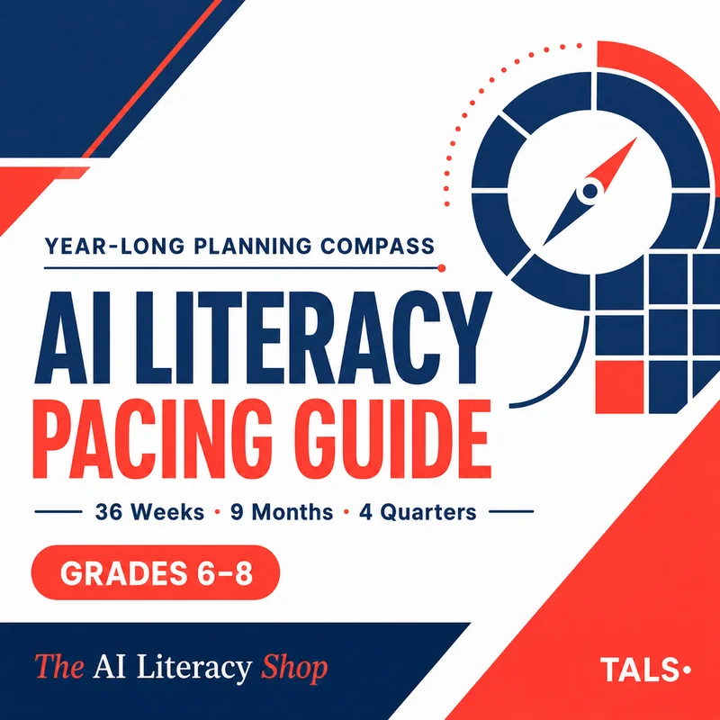 Year-Long AI Literacy Pacing Guide cover