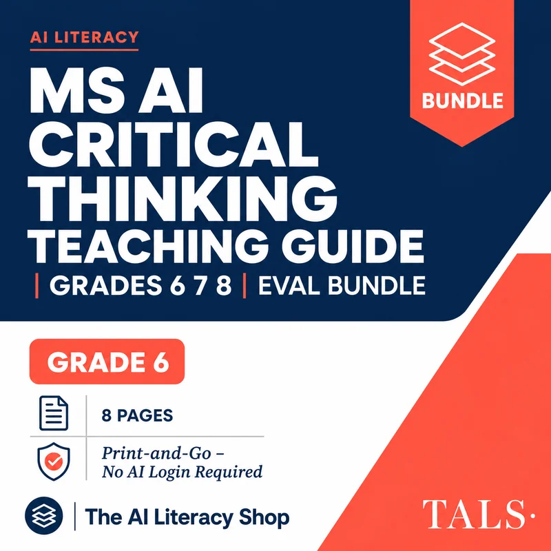 MS AI Critical Thinking Teaching Guide cover