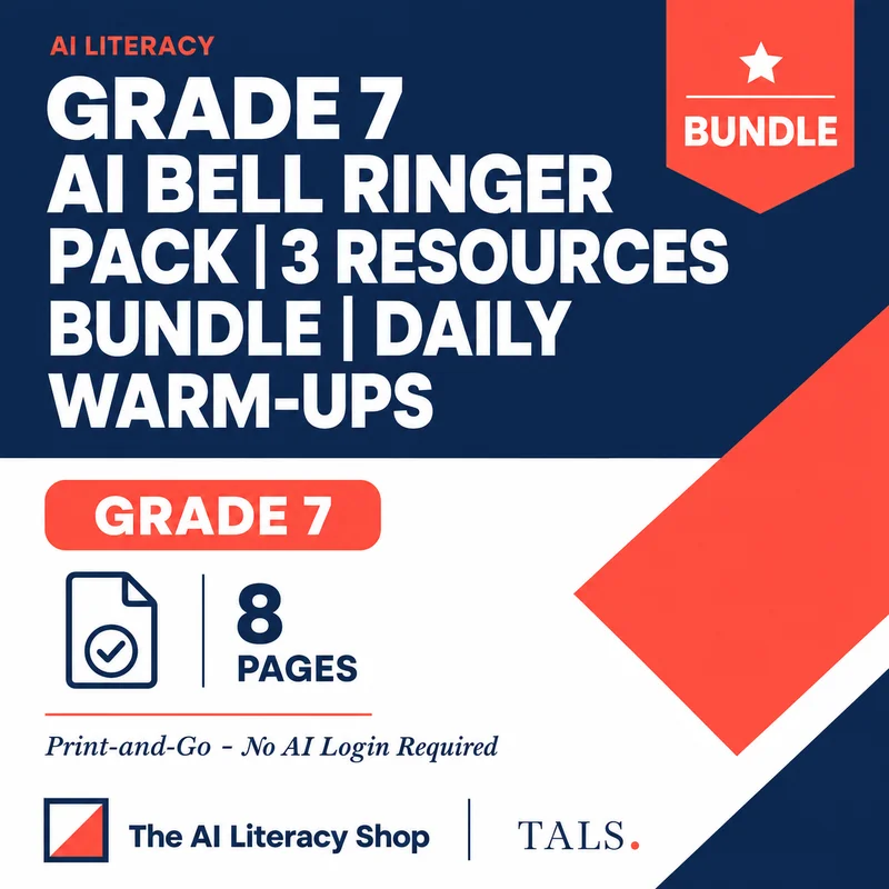 Grade 7 AI Bell Ringer Pack cover