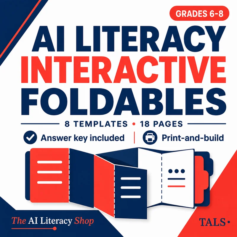 AI Literacy Interactive Foldables cover