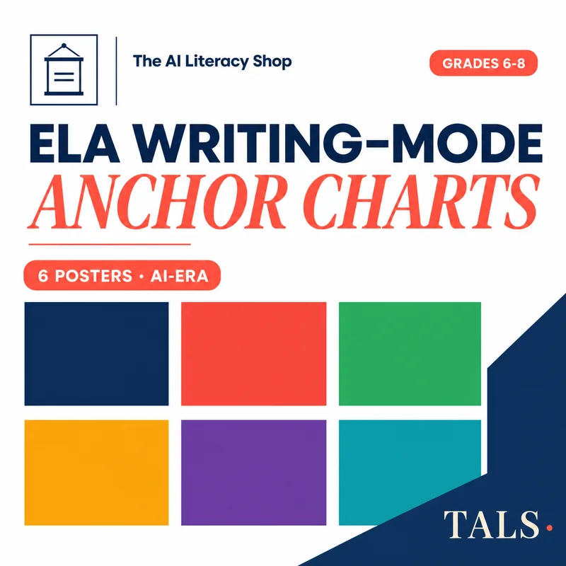 ELA Writing-Mode Anchor Charts cover