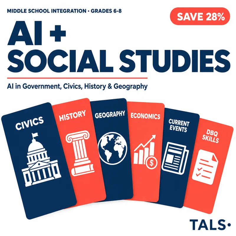 MS AI Social Studies Bundle cover