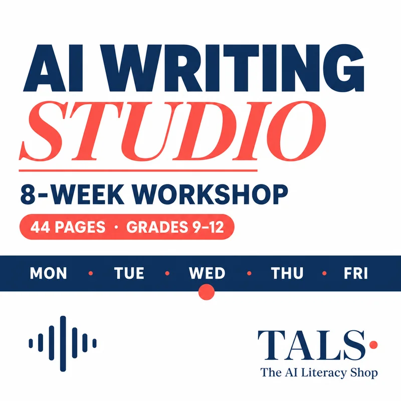 HS AI Writing Studio cover