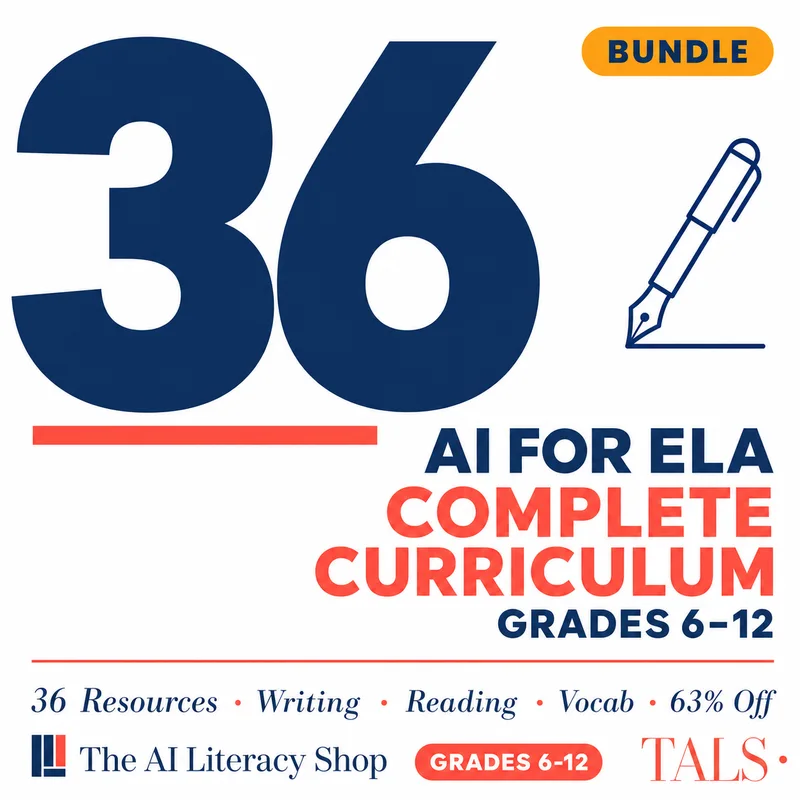 AI for ELA Complete Curriculum cover