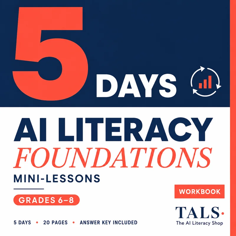 AI Literacy Unit Middle School cover