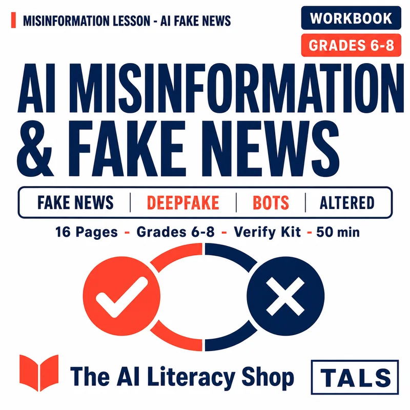 AI Misinformation & Fake News Lesson cover