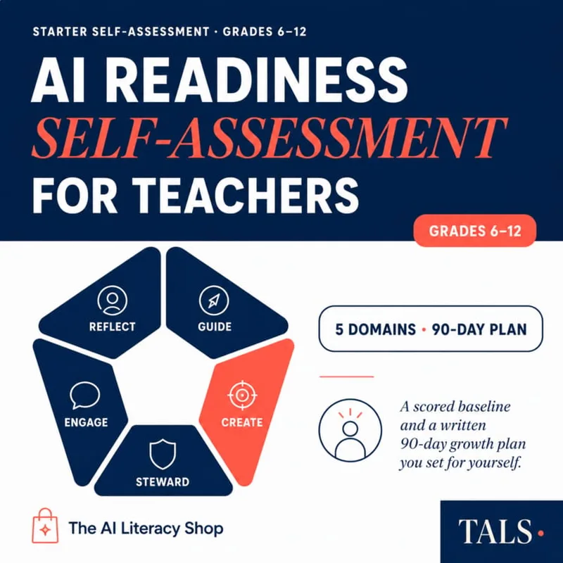 AI Readiness Self-Assessment for Teachers cover