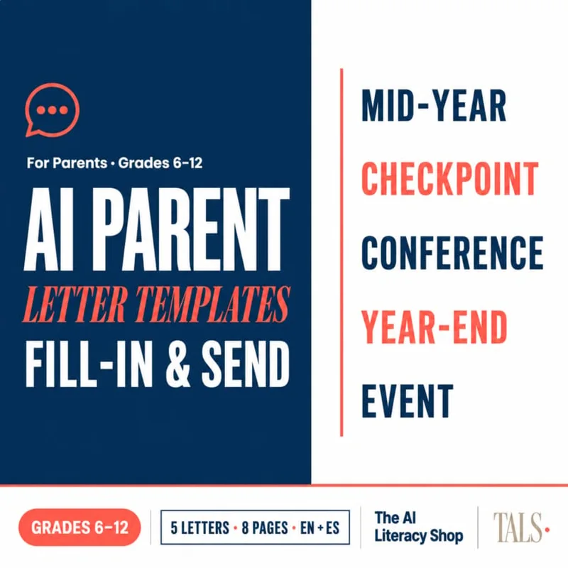 AI Parent Letter Templates cover