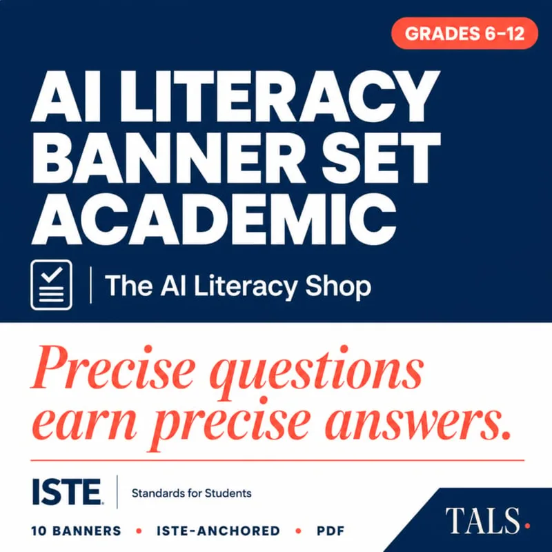 AI Literacy Banner Set Academic cover